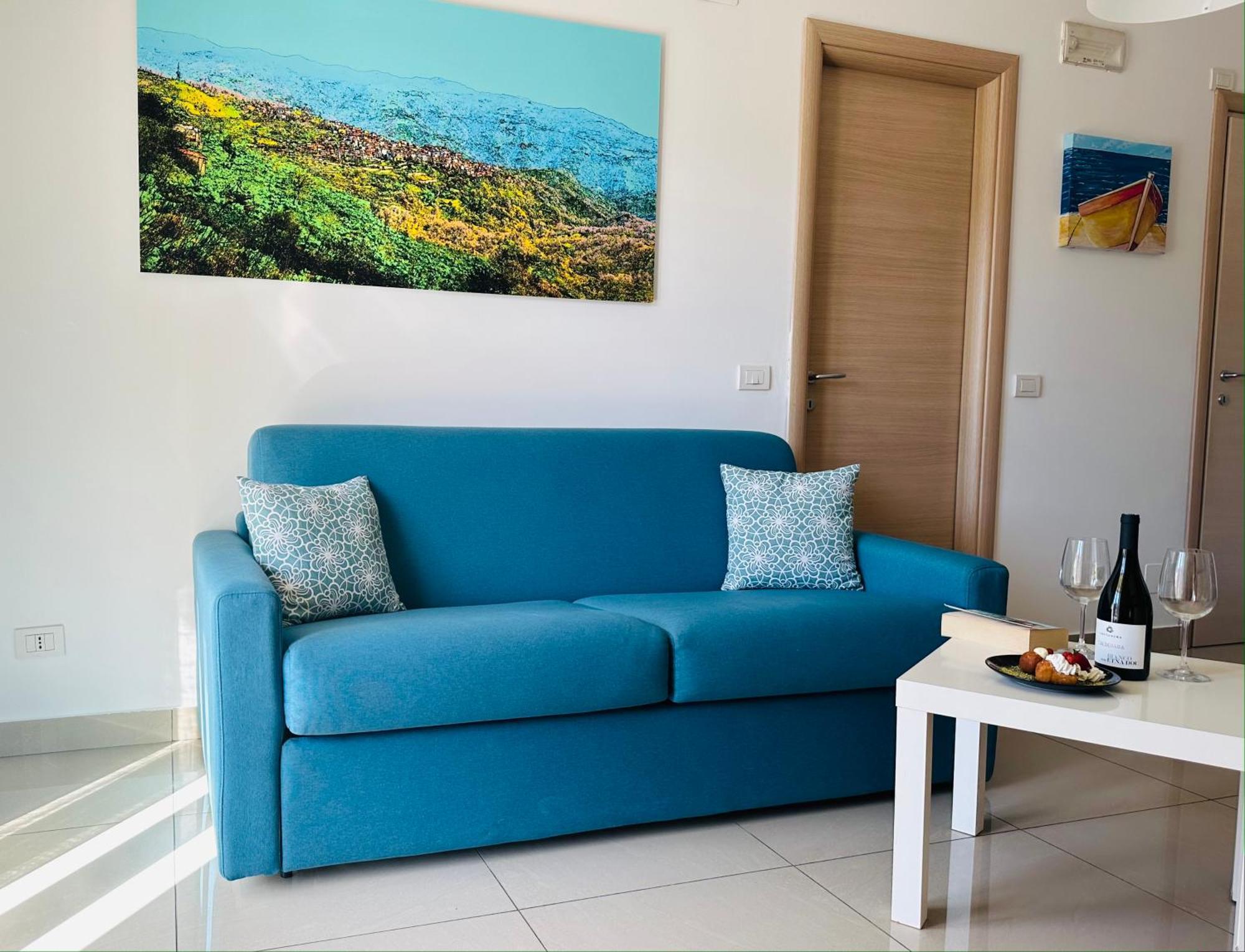 Riviera Ionica Aparthotel Santa Teresa Di Riva Eksteriør bilde
